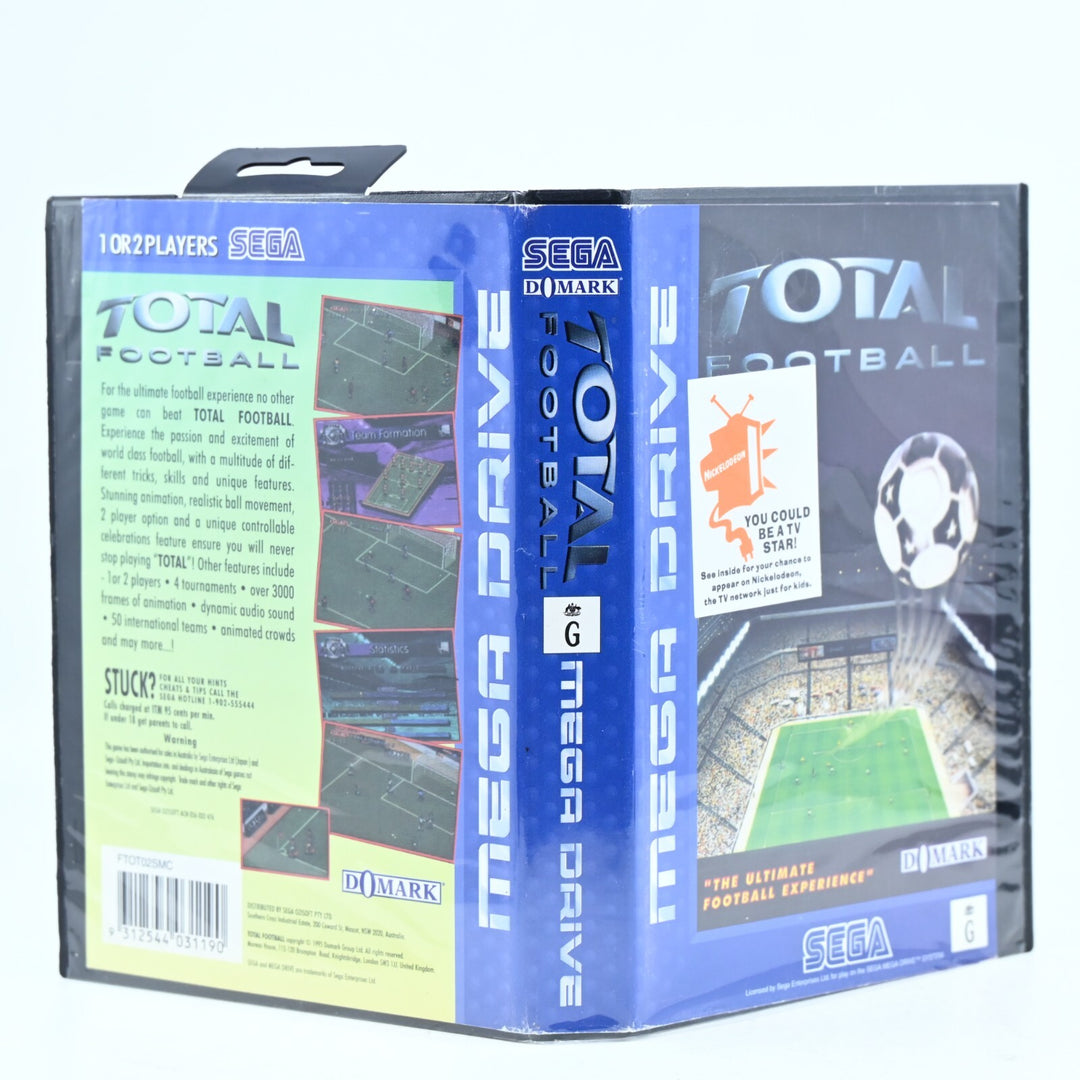 Total Football - Sega Mega Drive Game - No Manual - PAL - FREE POST!