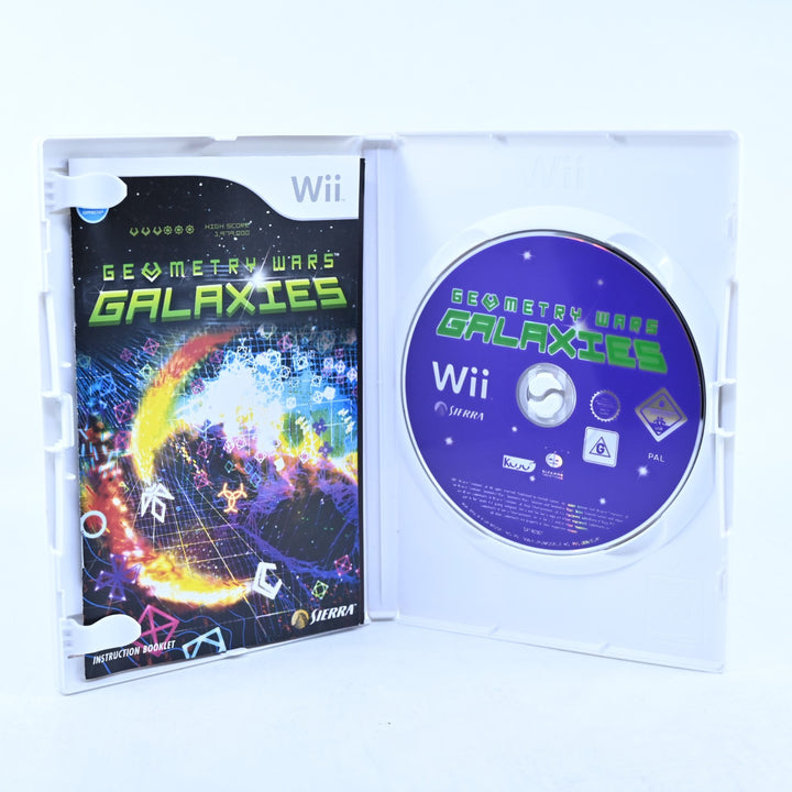 Geometry Wars Galaxies - Nintendo Wii Game + Manual - PAL - MINT DISC!