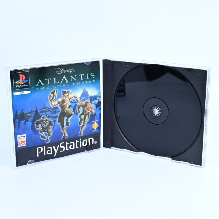 Disney's Atlantis: The Lost Empire - PS1 Game + Manual - PAL