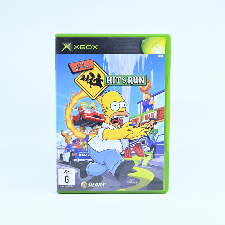 The Simpsons Hit & Run - Original Xbox Game - No Manual - PAL - MINT DISC!
