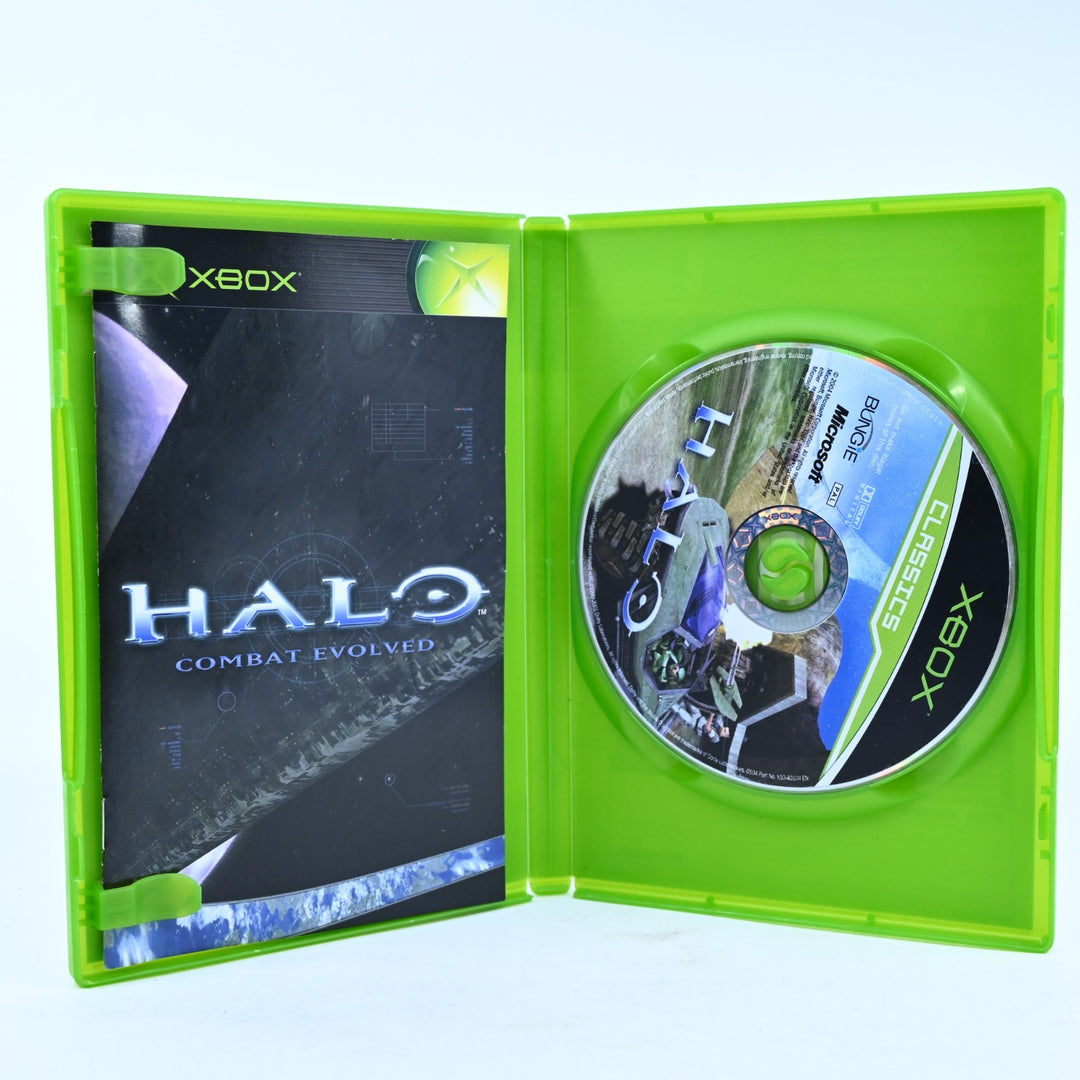 Halo: Combat Evolved - Original Xbox Game + Manual - PAL - MINT DISC!