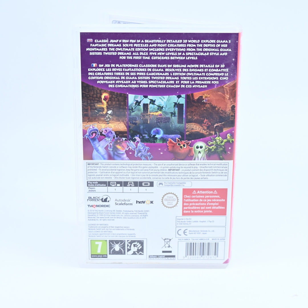 Giana Sisters: Twisted Dreams - Owltimate Edition - Nintendo Switch Game