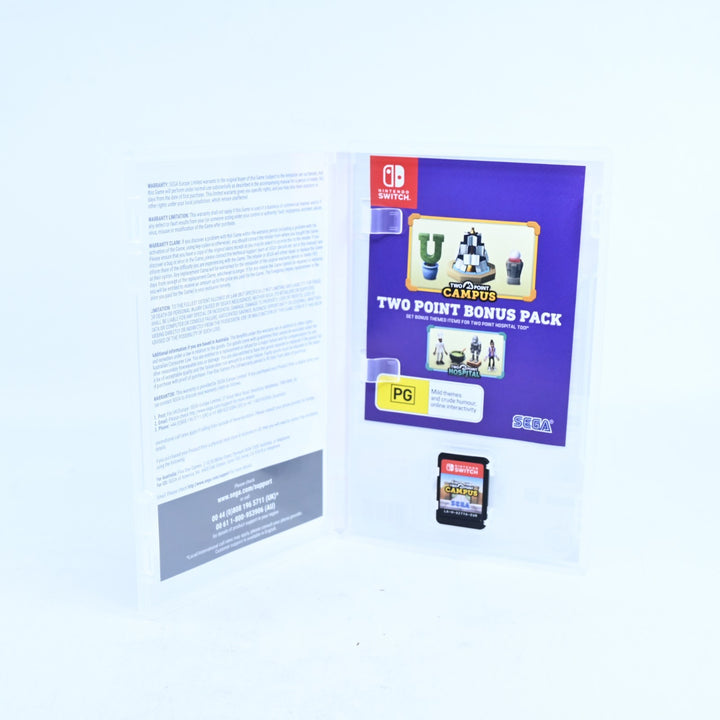 Two Point Campus - Enrolment Edition - Nintendo Switch Game - FREE POST!