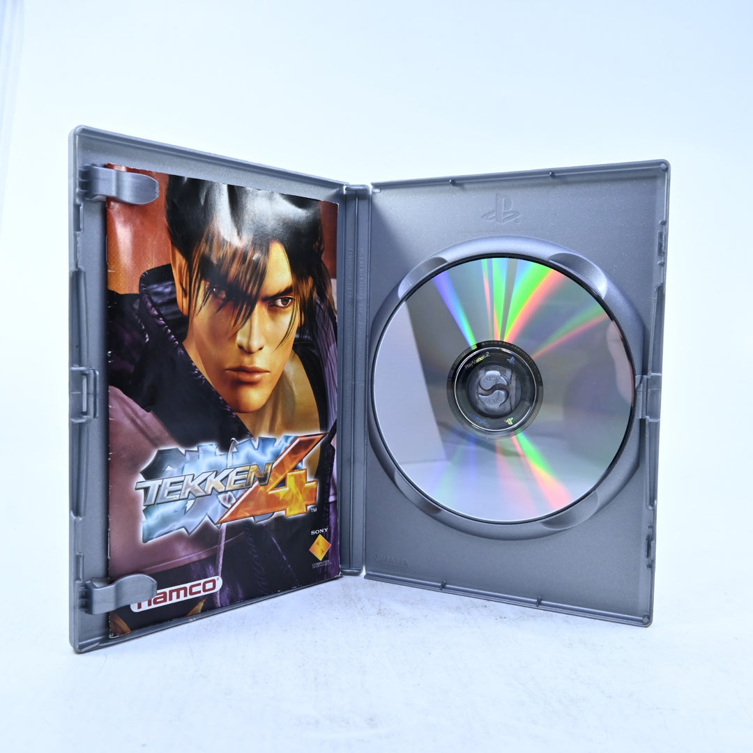 Tekken 4 - Sony Playstation 2 / PS2 Game + Manual - PAL - MINT DISC!