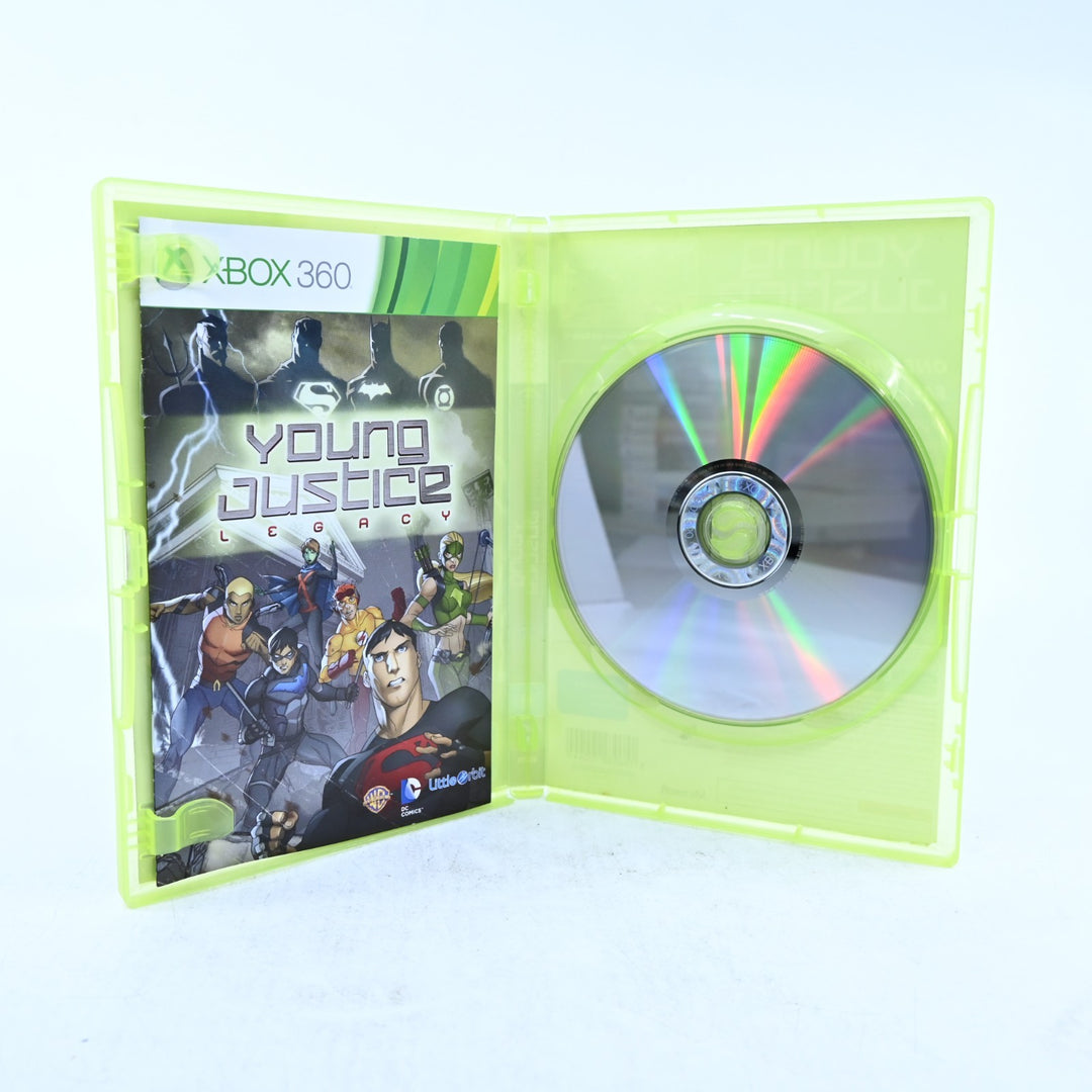 Young Justice Legacy - Xbox 360 Game + Manual - PAL - MINT DISC!