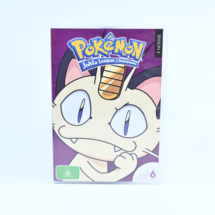 Pokemon: Johto League Champions - Season 4 - PAL Region 4 - Anime DVD Collection