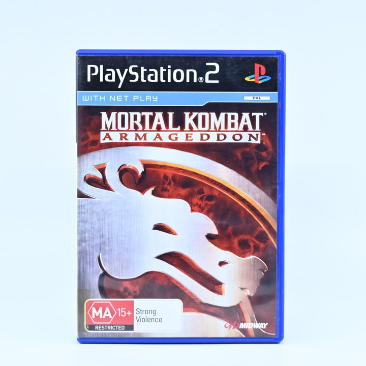 Mortal Kombat: Armageddon - Sony Playstation 2 / PS2 Game + Manual - PAL