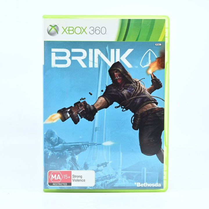 Brink - Xbox 360 Game + Manual - PAL - MINT DISC!