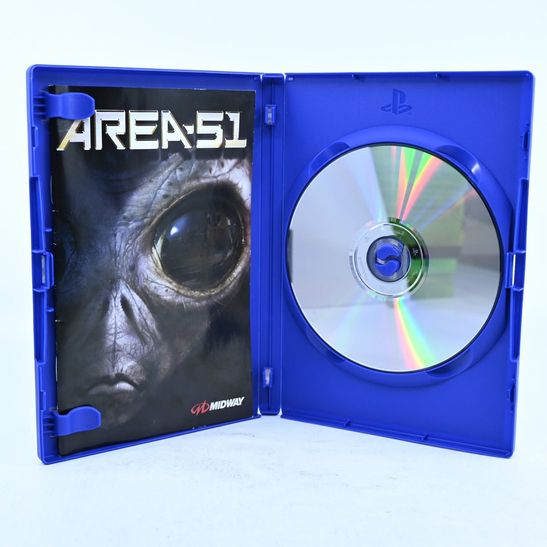 Area 51 - Sony Playstation 2 / PS2 Game + Manual - PAL - MINT DISC!