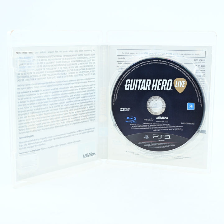 Guitar Hero Live - Sony Playstation 3 / PS3 Game - MINT DISC!