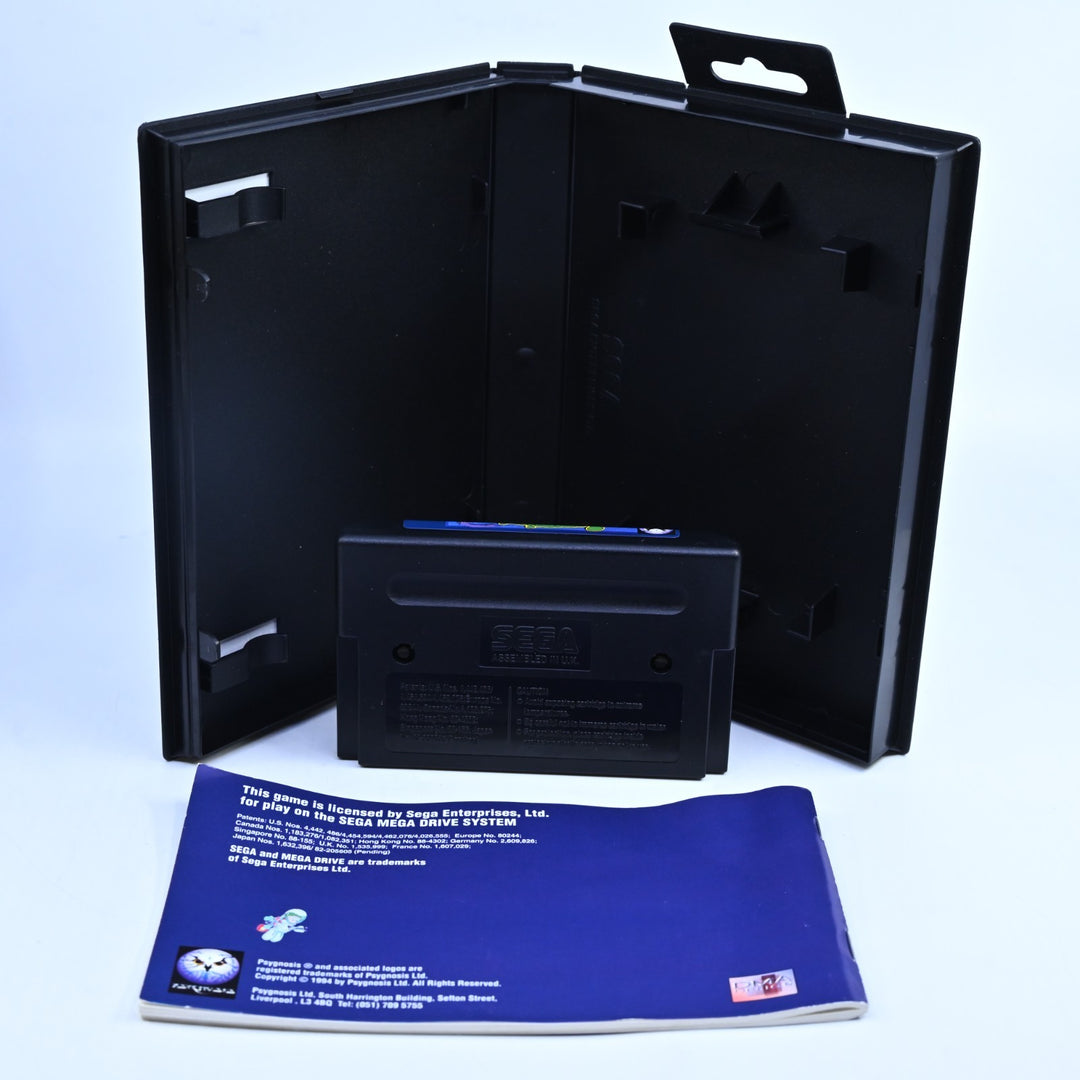 AS NEW! Lemmings 2: The Tribes - Sega Mega Drive Game + Manual - PAL