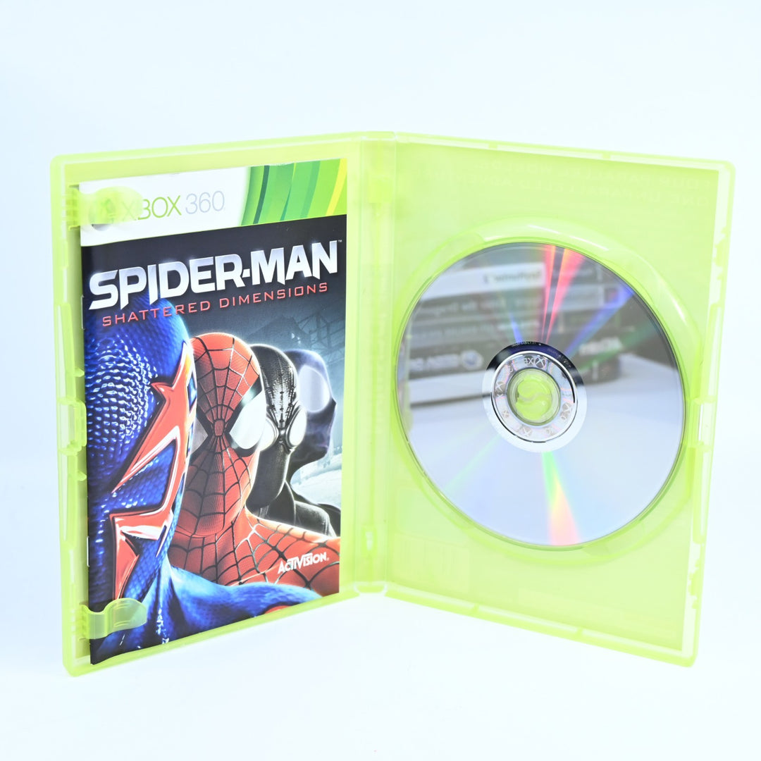 Spider-Man: Shattered Dimensions - Xbox 360 Game + Manual - PAL - MINT DISC!