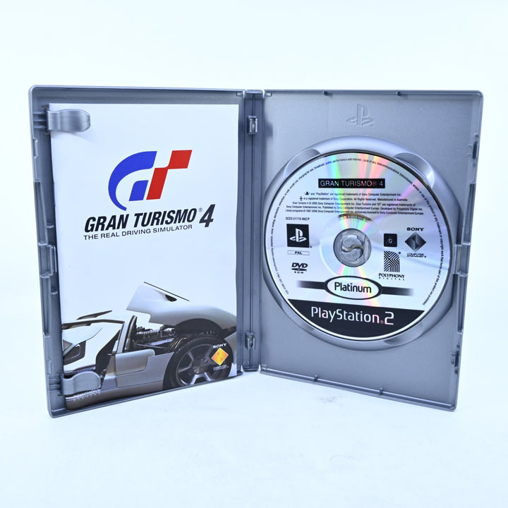 Gran Turismo 4 - Sony Playstation 2 / PS2 Game + Manual - PAL - MINT DISC!