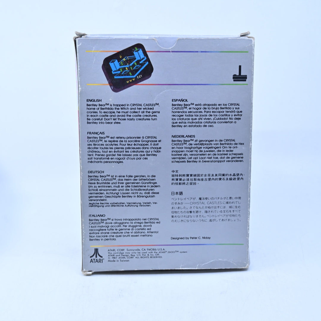 Crystal Castles - Atari 2600 Boxed Game - PAL - FREE POST!