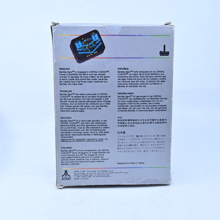 Crystal Castles - Atari 2600 Boxed Game - PAL - FREE POST!