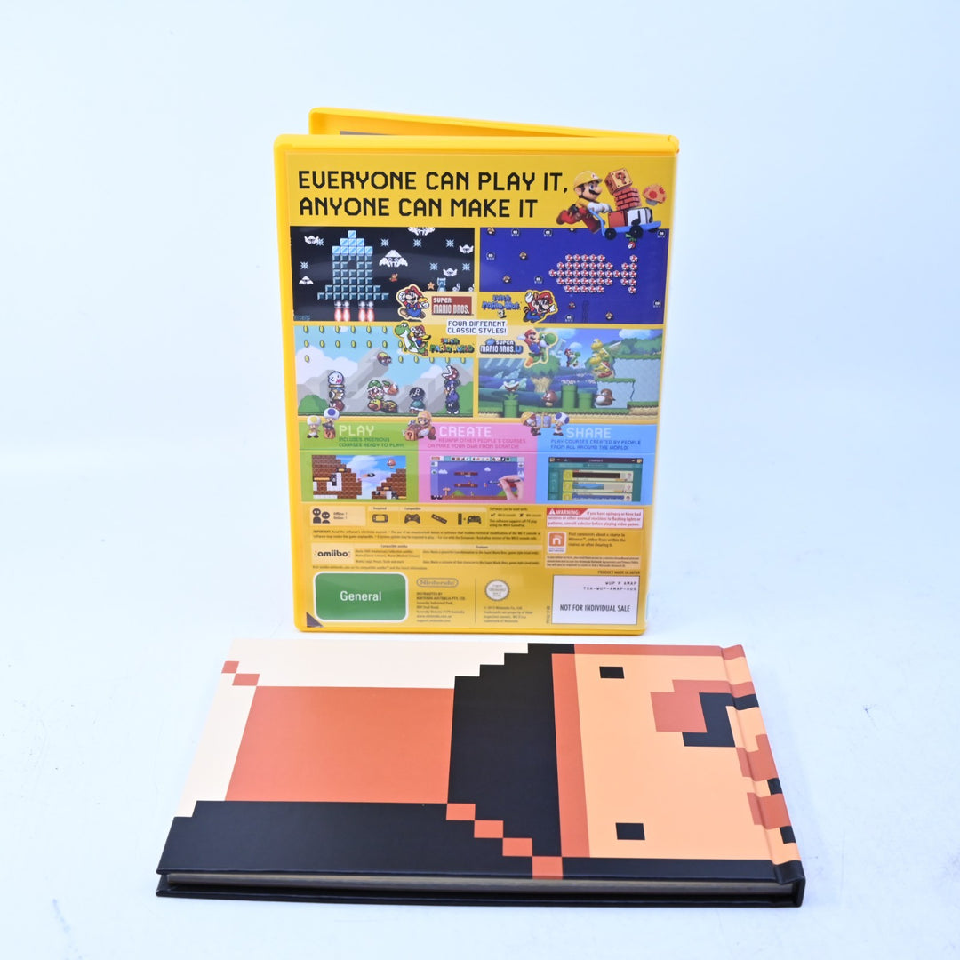 Super Mario Maker - Nintendo Wii U Game - PAL - FREE POST!