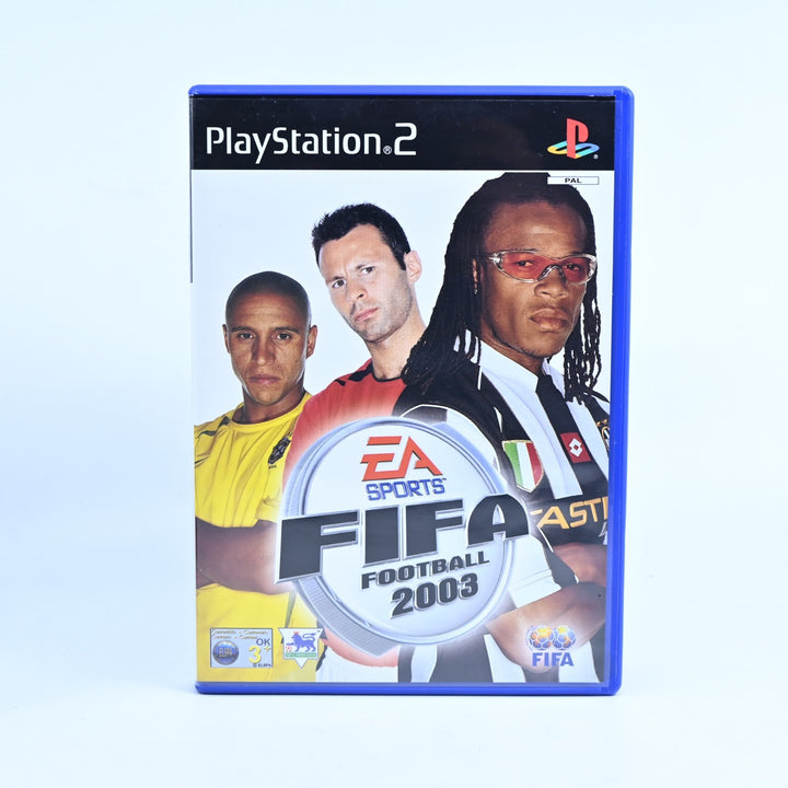 FIFA Football 2003 - Sony Playstation 2 / PS2 Game + Manual - PAL