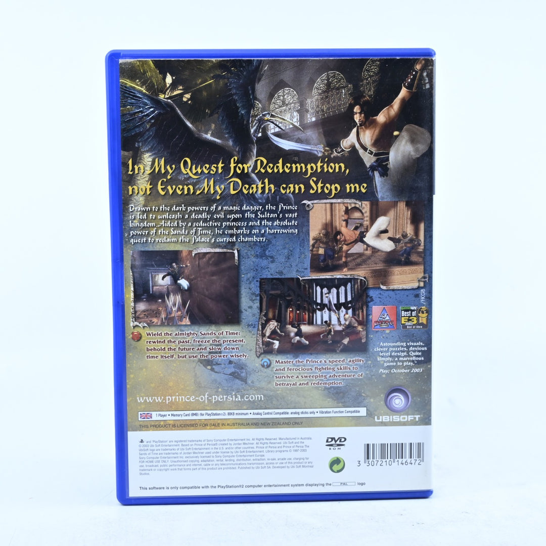 Prince of Persia: The Sands of Time - Sony Playstation 2 / PS2 Game + Manual