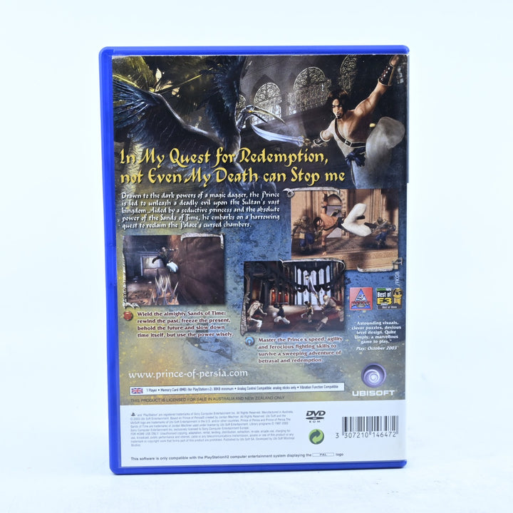 Prince of Persia: The Sands of Time - Sony Playstation 2 / PS2 Game + Manual