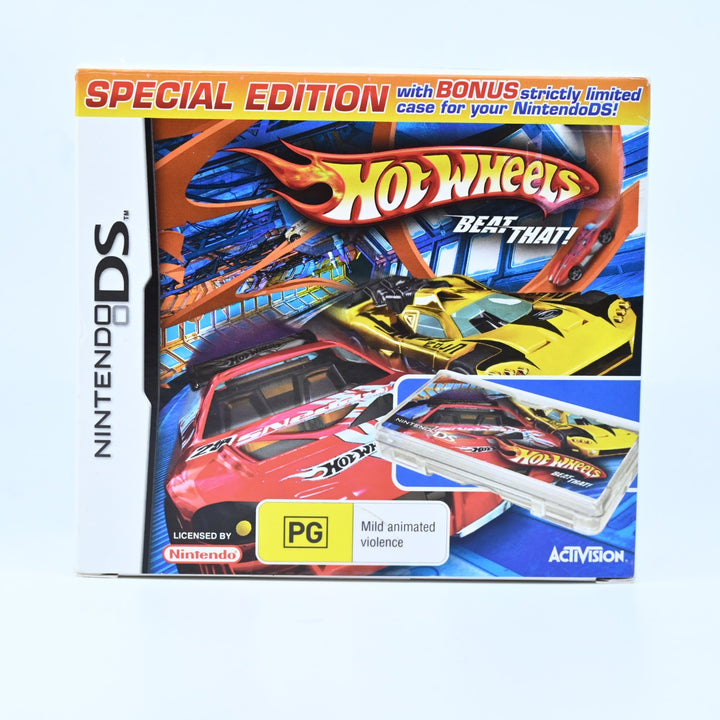 Hot Wheels Beat That - Special Edition - Nintendo DS Game - PAL - CIB