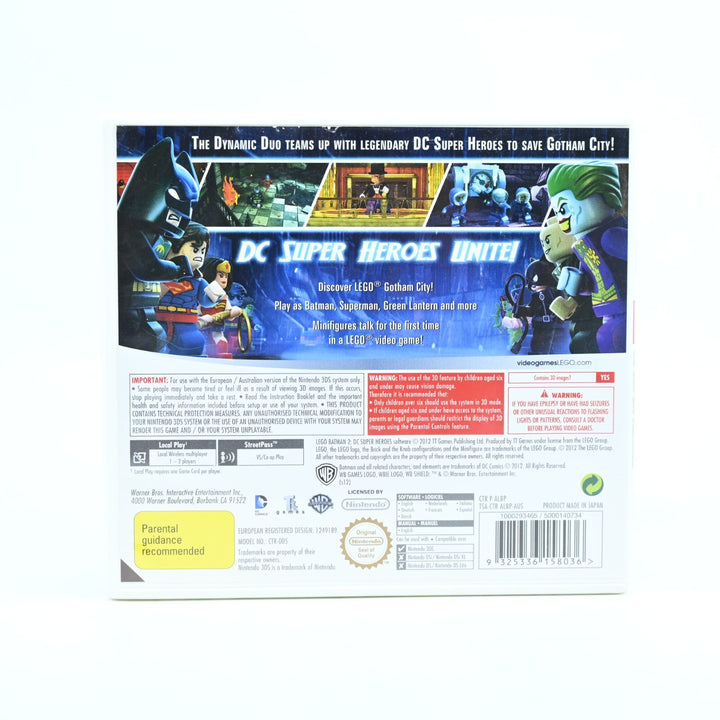 LEGO Batman 2 DC Super Heroes  - Nintendo 3DS Game - PAL - FREE POST!