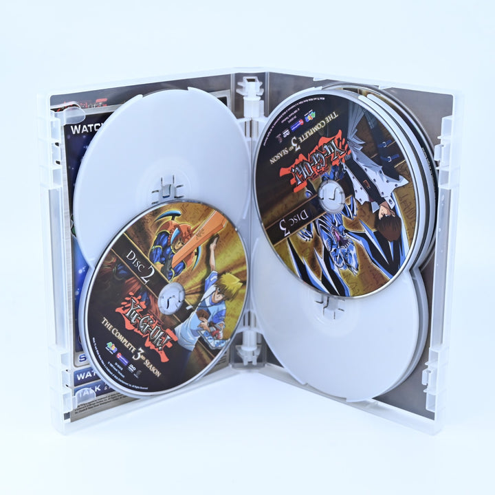 SIGNED! Veronica Taylor, Eric Stuart Yu-Gi-Oh! The Complete 3rd Season Region 1