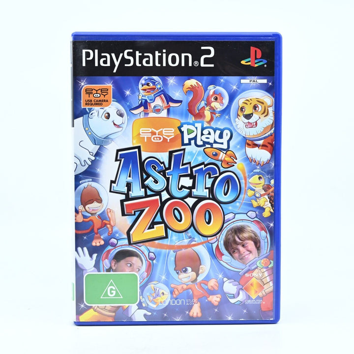 Eye Toy: Play Astro Zoo - Sony Playstation 2 / PS2 Game + Manual - MINT DISC!