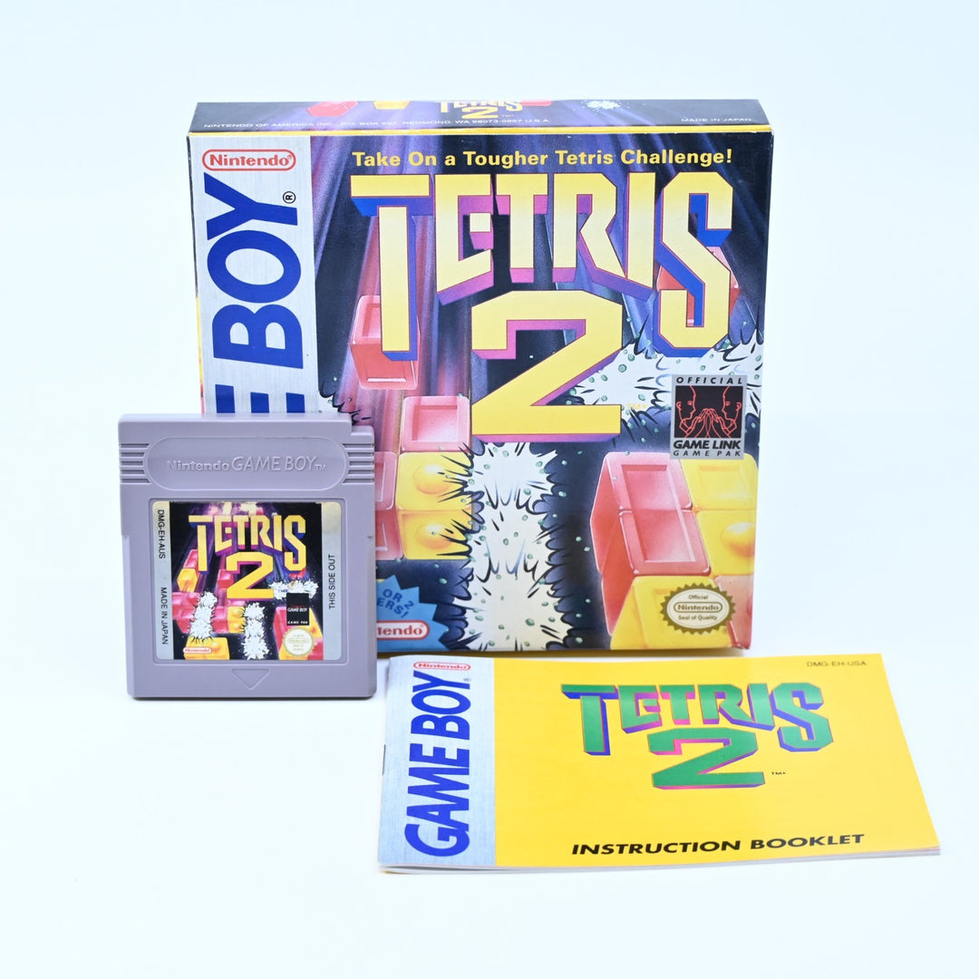 Tetris 2 - Nintendo Gameboy Boxed Game - PAL - FREE POST!