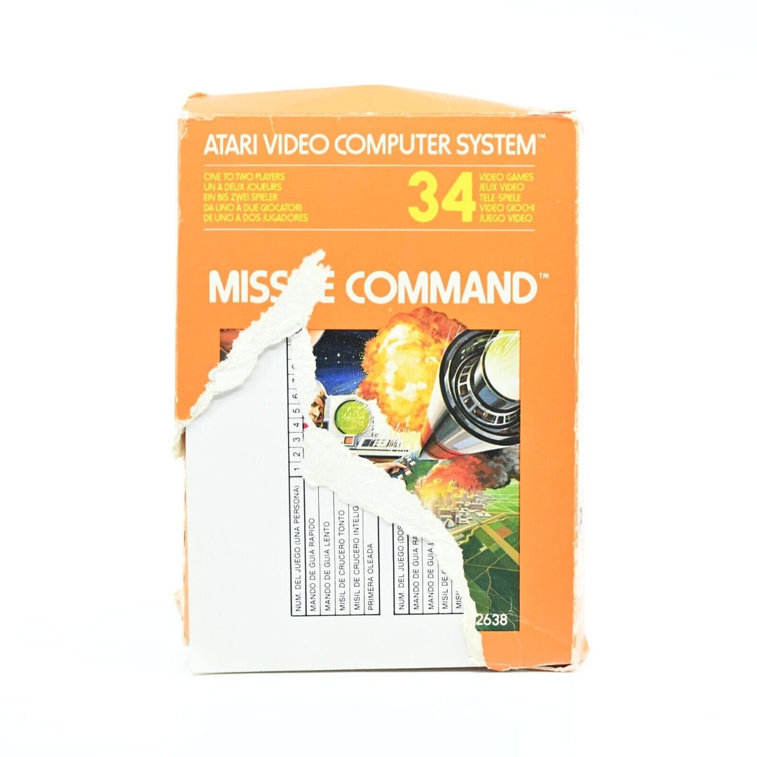 Missile Command - Atari 2600 Boxed Game - PAL - FREE POST!