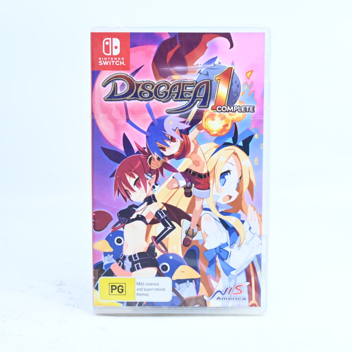 SEALED! Disgaea 1 Complete - Nintendo Switch Game - FREE POST!
