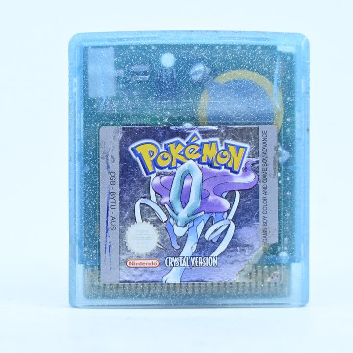 Pokemon Crystal Version - Nintendo Gameboy Color Game - PAL - NEW SAVE BATTERY!