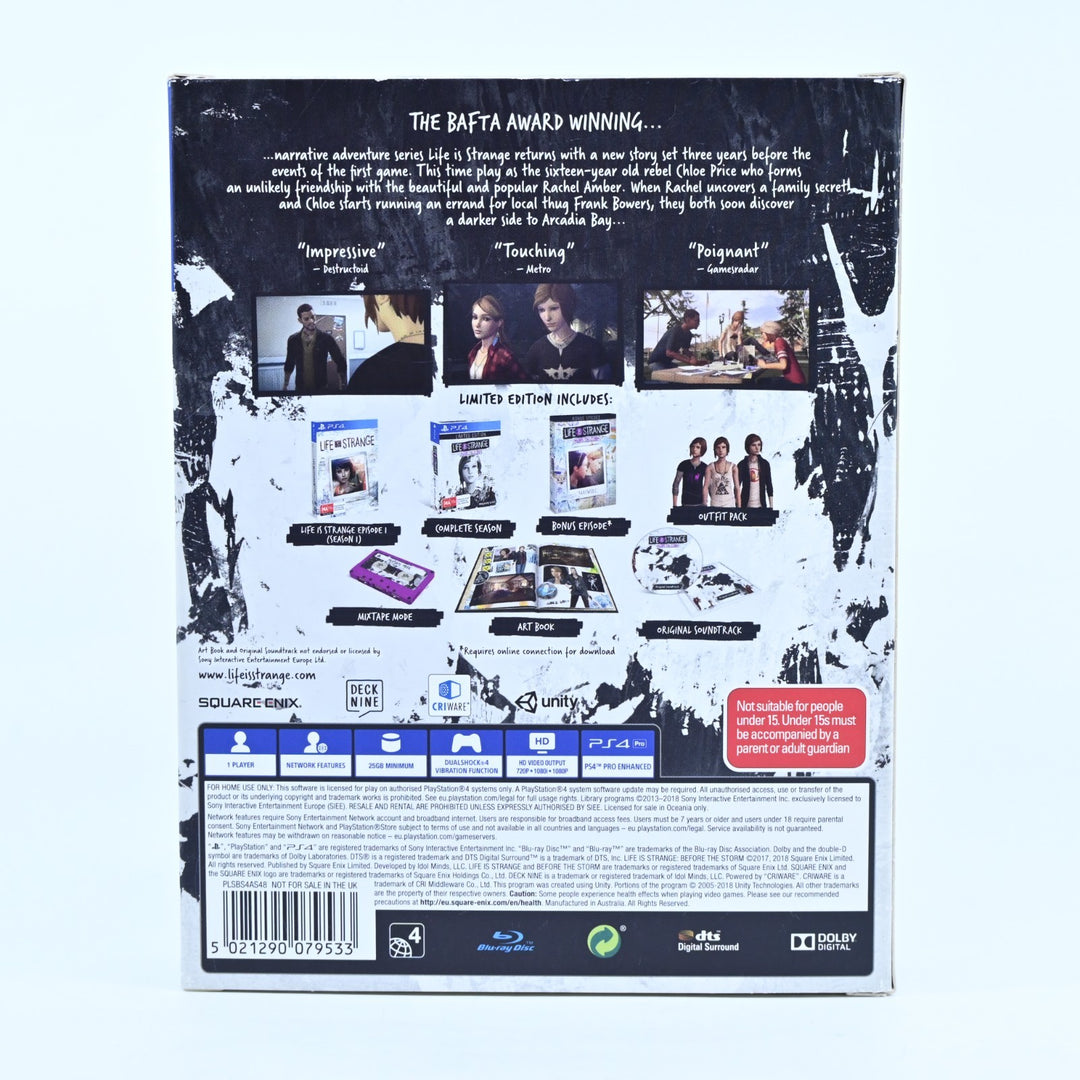 Life is Strange: Before the Storm Limited Edition - PS4 Game - MINT DISC!