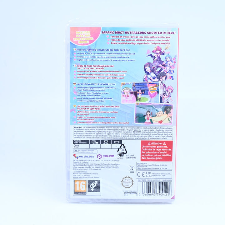 SEALED! Gal*Gun Double Peace - Nintendo Switch Game - FREE POST!