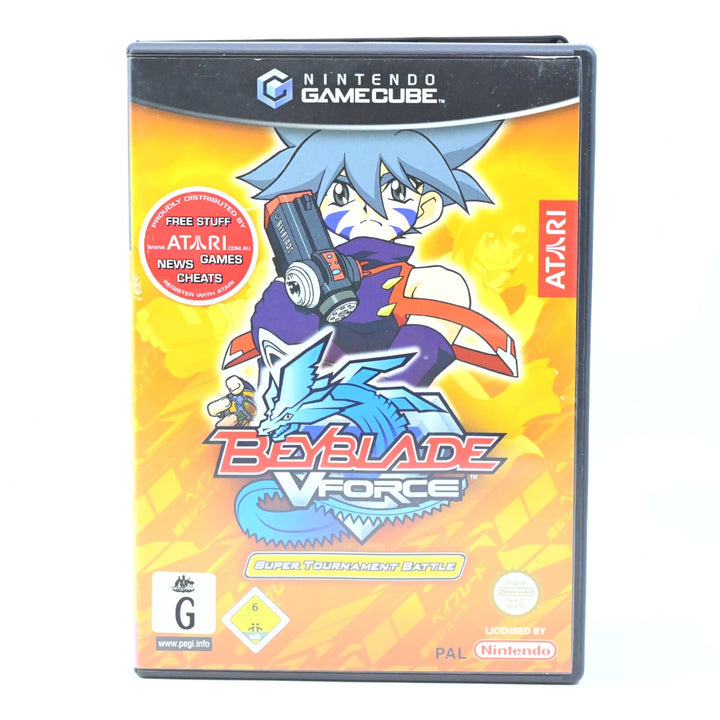 Beyblade VForce - Nintendo Gamecube Game - No Manual  - PAL - FREE POST!