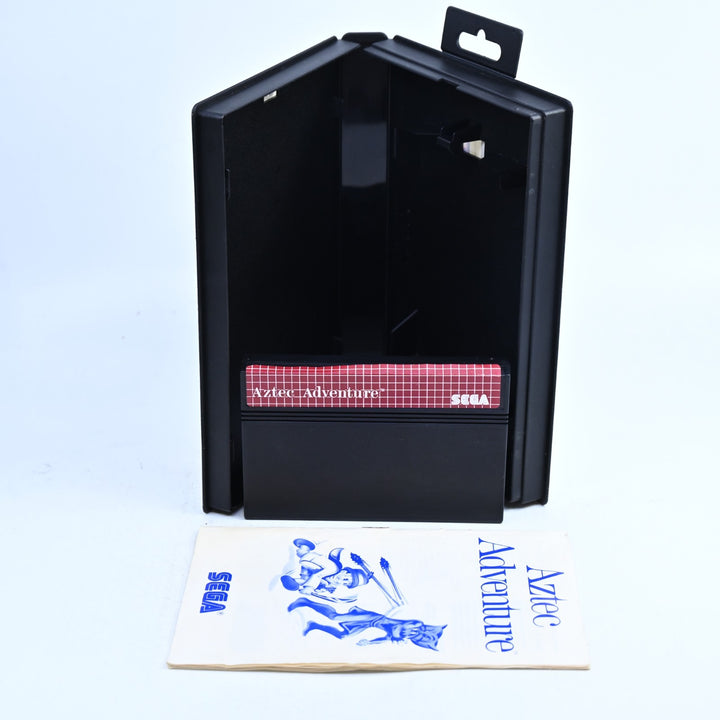 Aztec Adventure - Sega Master System Game + Manual - PAL - FREE POST!