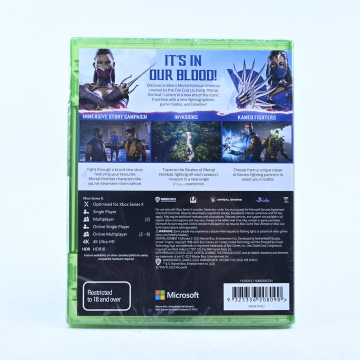 SEALED! - Mortal Kombat 1 - Xbox Series X Game - PAL - FREE POST!