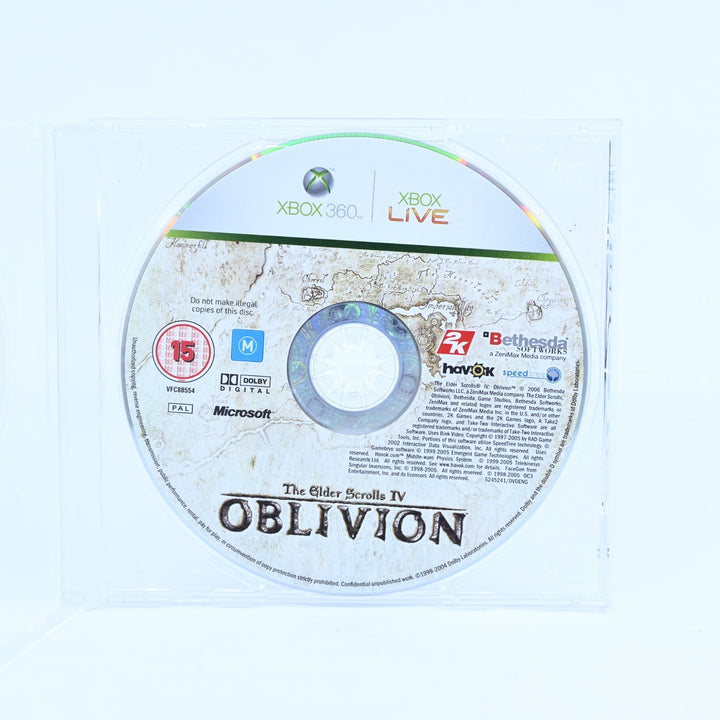 The Elder Scrolls IV: Oblivion - Xbox 360 Game - Disc Only - PAL - MINT DISC!