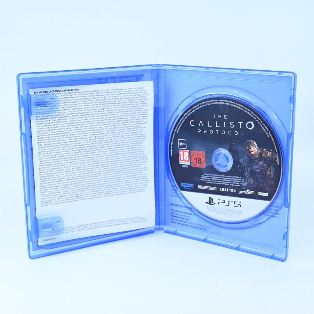 The Callisto Protocol - Sony Playstation 5 / PS5 Game - FREE POST!