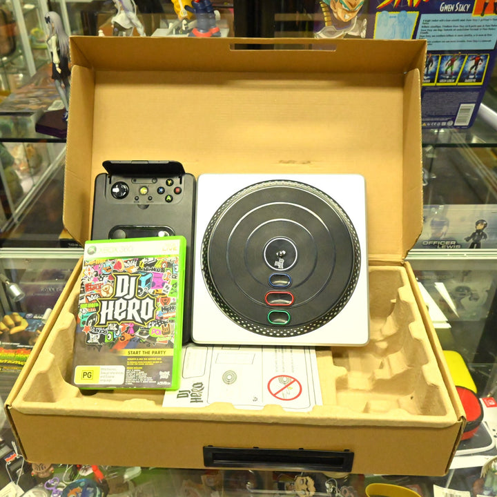 DJ Hero Boxed - Xbox 360 Game + Manual - PAL - MINT DISC!