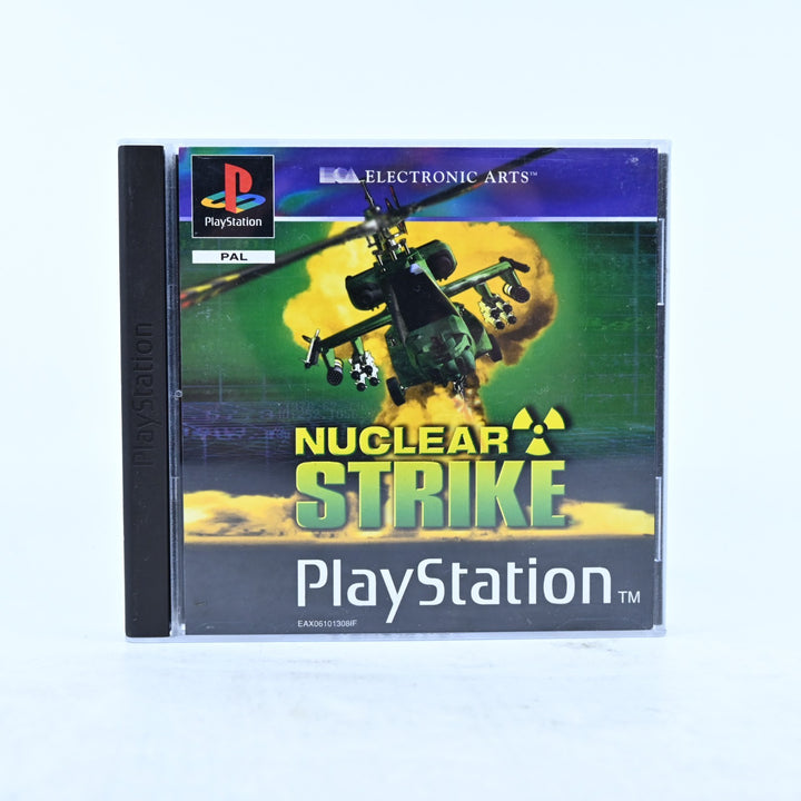 Nuclear Strike - Sony Playstation 1 / PS1 Game + Manual - PAL - MINT DISC!