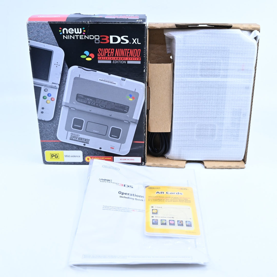 Super Nintendo Entertainment System Editon - 'New' Nintendo 3DS XL Boxed Console