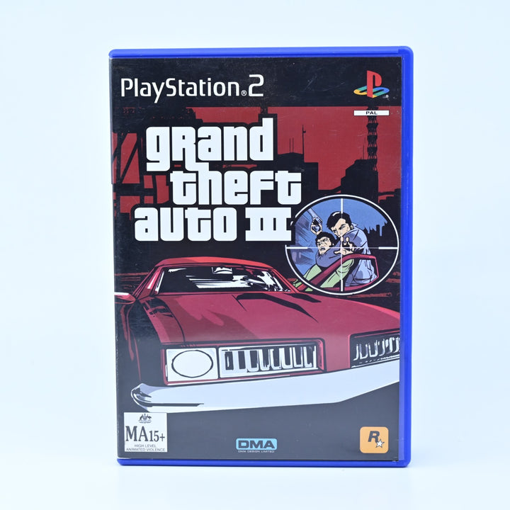 Grand Theft Auto III 3 - Sony Playstation 2 / PS2 Game - No Manual No Map - PAL