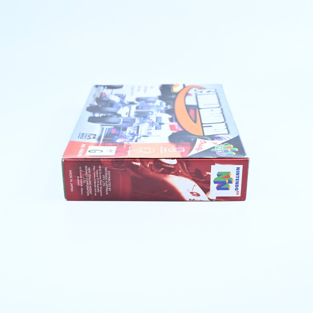 F-1 World Grand Prix - N64 / Nintendo 64 Boxed Game - PAL - FREE POST!