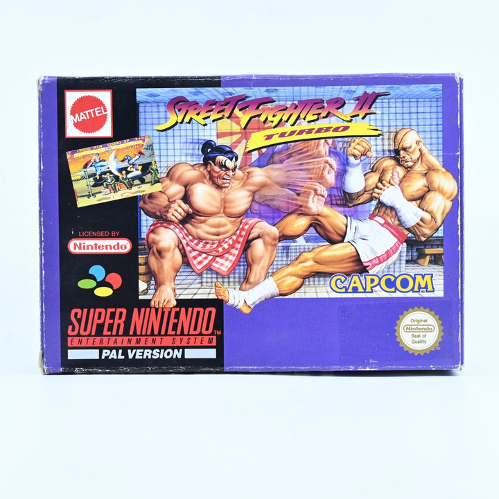 Street Fighter II Turbo - Super Nintendo / SNES Boxed Game - PAL - FREE POST!