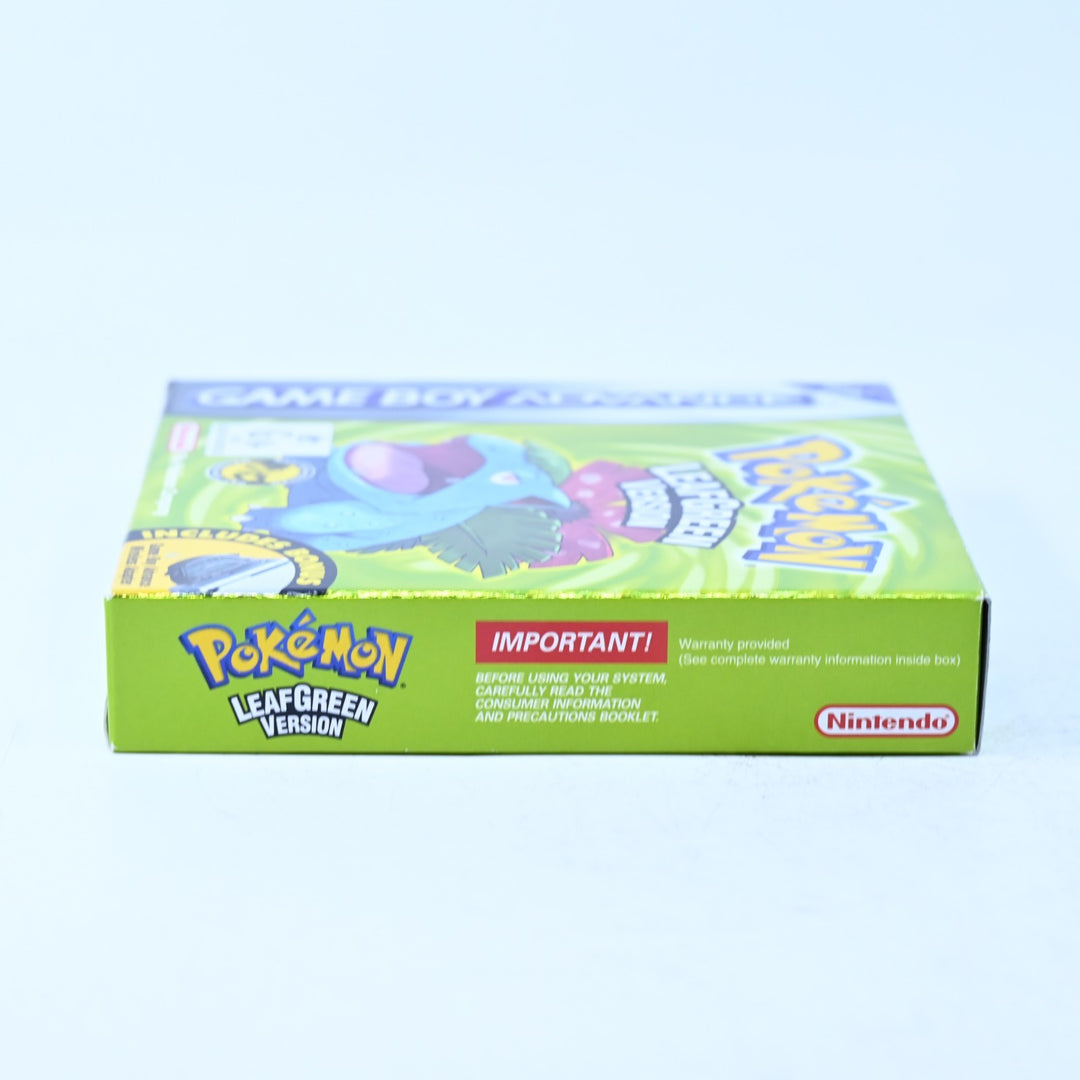 Pokemon LeafGreen Version - Nintendo Gameboy Advance / GBA Boxed Game - AUS PAL