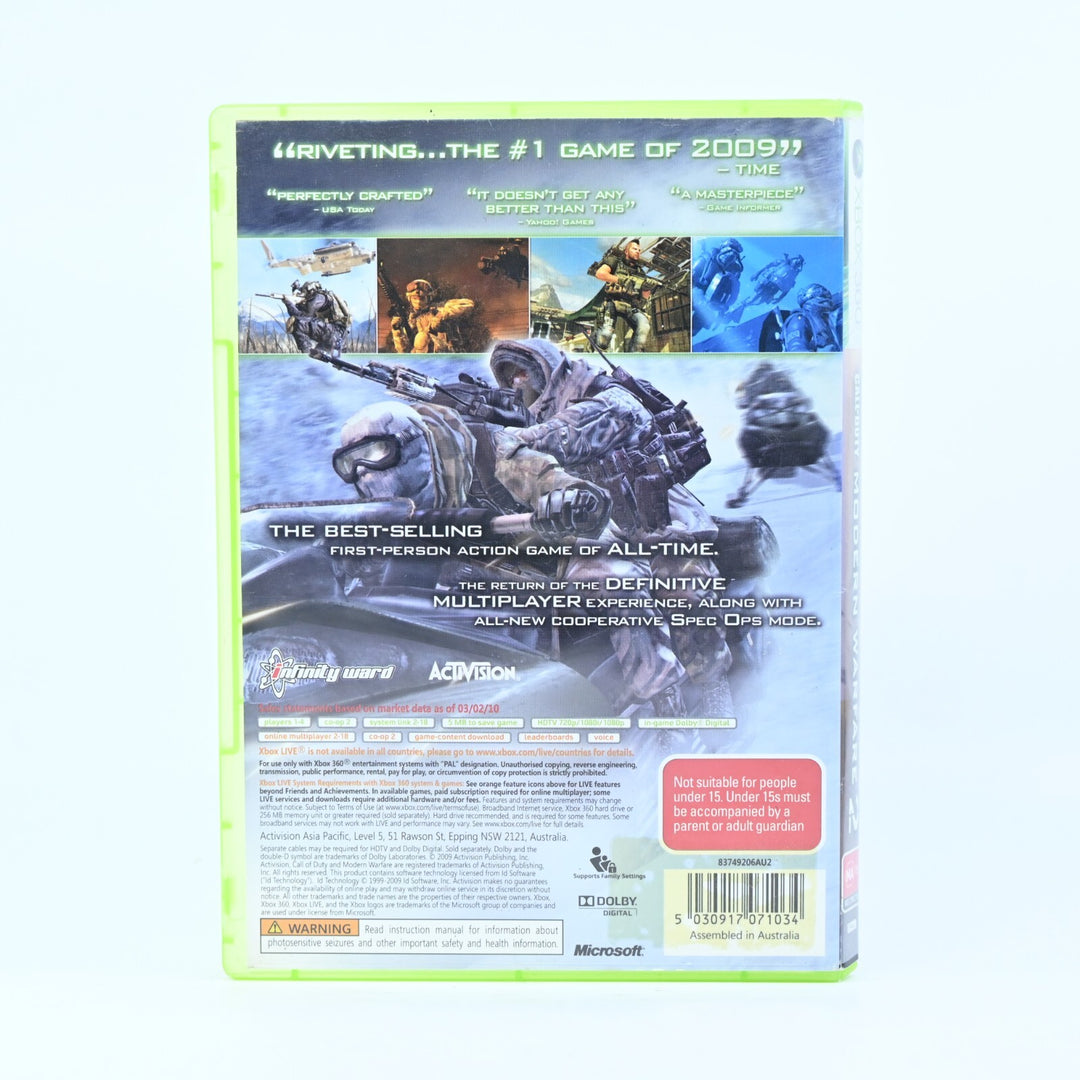 Call of Duty: Modern Warfare 2 - Xbox 360 Game - No Manual - PAL