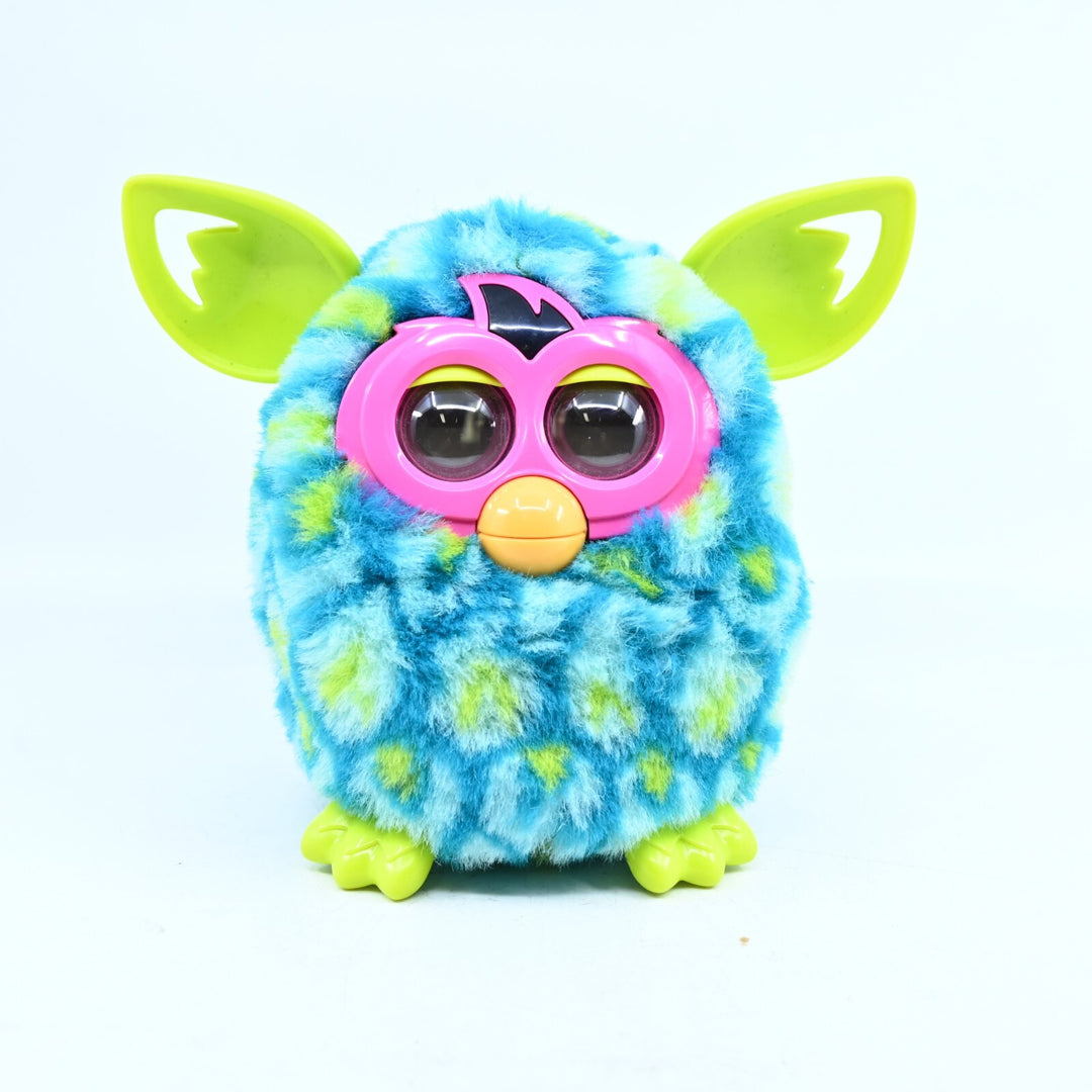 Furby Boom Blue and Green With Box - Vintage Toy