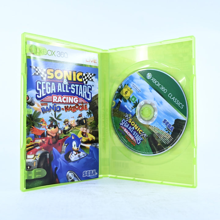 Sonic & Sega All-Stars Racing with Banjo & Kazooie - Xbox 360 Game + Manual