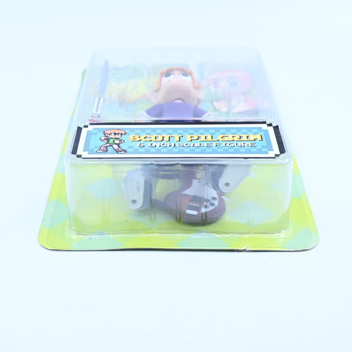 SEALED! Scott Pilgrim 6 Inch Scale Figure - With Guitar & Sword - Action Figure