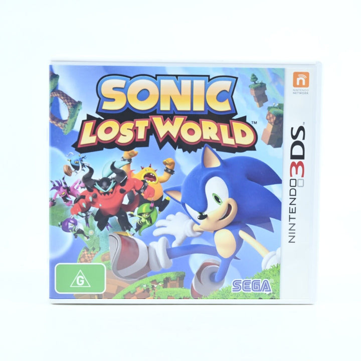 LIKE NEW! Sonic: Lost World - Nintendo 3DS Game - PAL - FREE POST!